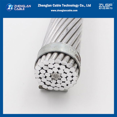ACSR CAA বেয়ার অ্যালুমিনিয়াম কন্ডাক্টর IEC61089 গ্যালভানাইজড স্টিল