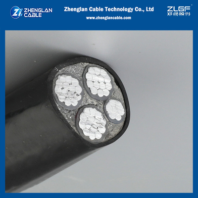 অ্যালুমিনিয়াম এলভি কোর পাওয়ার কেবল IEC60502-1 XLPE উত্তাপযুক্ত কালি প্রিন্টিং