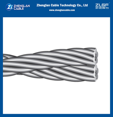 ASTM খাদ বেয়ার অ্যালুমিনিয়াম কন্ডাক্টর কেবল IEC 61089 AL জারা প্রতিরোধের