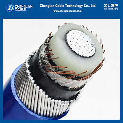 একক কোর AWA বর্মড পাওয়ার ক্যাবল NA2X(S)Y 12/20KV IEC60502-2