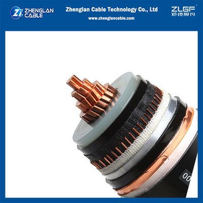 18/30kv STA বর্মযুক্ত এমভি পাওয়ার ক্যাবল একক কোর 1x120mm2 CU/SC/XLPE/SC/CTS/FR-PVC