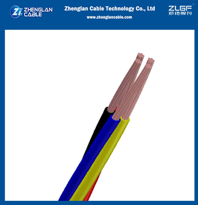0.6/1KV লো ভোল্টেজ কপার পিভিসি আইসোলেটেড পাওয়ার ক্যাবল 4Core Quadruplex (CV) IEC 60228; IEC 60227 ((CU/PVC)