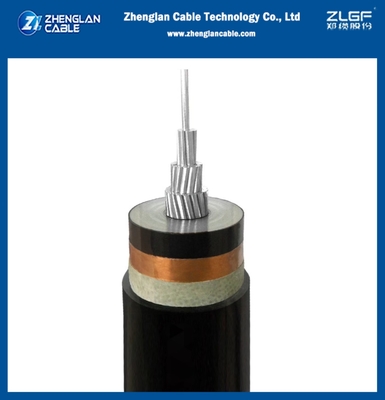 21/35kV মাঝারি ভোল্টেজ পাওয়ার ক্যাবল 1x185mm2 AL/SC/XLPE/SC/CTS/PVC