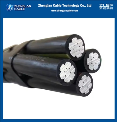 0.6/1kv ওভারহেড আইসোলেটেড ক্যাবল AAC/XLPE+AAAC/XLPE 3Cx50+1x50sqmm ABC ক্যাবল