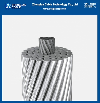অ্যালুমিনিয়াম কন্ডাক্টর স্টিল শক্তিশালী ACSR Gopher 25mm2 6/1/2.36 নগ্ন অ্যালুমিনিয়াম কন্ডাক্টর