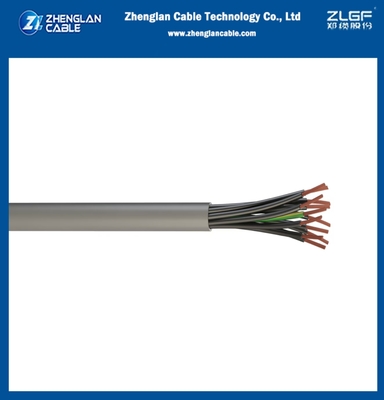 কন্ট্রোল ক্যাবল 10X4mm2 600/1kv নমনীয় তামা কন্ডাক্টর পিভিসি বিচ্ছিন্ন এবং শেল ক্যাবল Unshielded