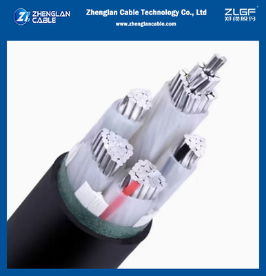 CABO LXAV 4x150mm2 অ্যালুমিনিয়াম ক্যাবল পিভিসি বিচ্ছিন্নতা পিভিসি শেল এলভি পাওয়ার ক্যাবল সিইআই 60502-1