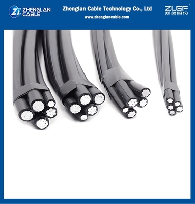 ABC LV 0.6/1kv 3x25+16+25mm2 অ্যালুমিনিয়াম কন্ডাক্টর / অ্যালুমিনিয়াম খাদ কন্ডাক্টর +xlpe IsolationIEC60502-1