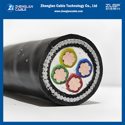 নিম্ন ভোল্টেজ পাওয়ার ক্যাবল NYRGBY ক্যাবল cu/pvc/pvc/swa/pvc 4x16mm2 IEC60502-1