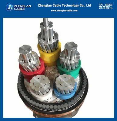 NA2XRY YJLV32 0.6/1KV LV CU/AL XLPE ইনসুলেশন SWA PVC শীথ 3 কোর 95mm2 পাওয়ার ক্যাবল