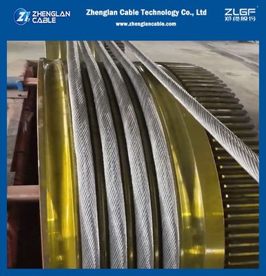 ওভারহেড খালি কন্ডাক্টর AAAC ২৫মিমি২ বিদ্যুৎ বিতরণ ও সঞ্চালন লাইন।