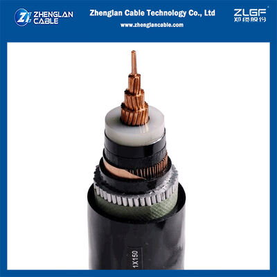 সরাসরি ভূগর্ভস্থ ব্যবহারের জন্য 12/20KV কপার কোর XLPE ইনসুলেটেড AWA আর্মার্ড মাঝারি ভোল্টেজ পাওয়ার ক্যাবল