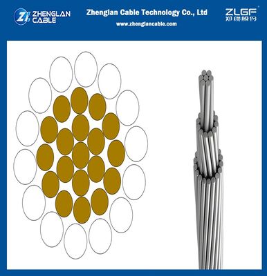 উচ্চ ভোল্টেজ ট্রান্সমিশন লাইন উচ্চ গুণমান 500MCM ACAR কন্ডাক্টর ASTM B524B524M স্ট্যান্ডার্ড