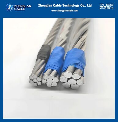 Overhead bare conductor AAAC Low/High Voltage Bare Aluminum Conductor Lightweight Design Ideal for Electrical Power Transmission and Distribution Projects