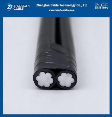 0.6/1kV Overhead Insulated Cable AAC/XLPE 2Cx50sqmm Alunimun with XLPE insulation LV ABC Cable