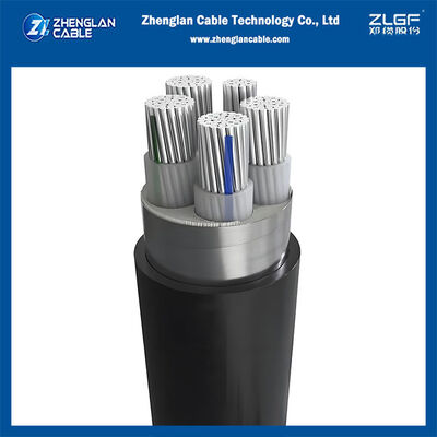 1KV 4x50+25mm2 STA সাঁজোয়া অ্যালুমিনিয়াম তারের XLPE ইনসুলেটেড পিভিসি চাদরযুক্ত IEC60502-1