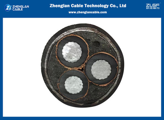 12.7/22 (24) KV 3Cx240sqmm Tripolar Medium Voltage Power Cables 12/20 (24) KV Xlpe Insulated