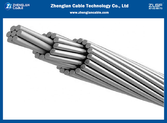 IEC 61089 200 ACSR 26/7,18/1 অ্যালুমিনিয়াম কন্ডাক্টর স্টিল রিইনফোর্সড পাওয়ার ট্রান্সমিশন লাইন