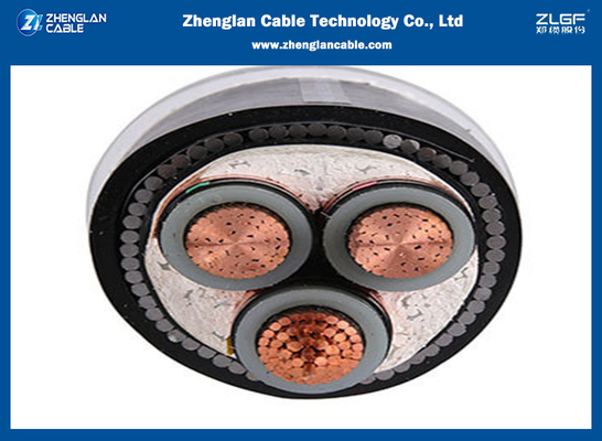 3*2.5~3*500mm2 0.6/1KV তিন কোর এলভি পাওয়ার কেবল XLPE সাঁজোয়া তার