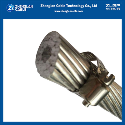 ইস্পাত রিইনফোর্সড ASTM232/232M সহ ACSR 2AWG ওভারহেড বেয়ার অ্যালুমিনিয়াম কন্ডাক্টর