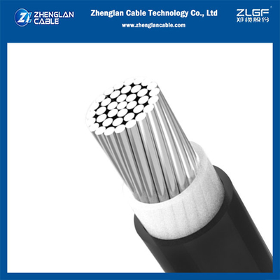 1kv 1x35sqmm অ্যালুমিনিয়াম কোর Xlpe ইনসুলেটেড পিভিসি শীথড পাওয়ার ক্যাবল সিঙ্গেল কোর নিরস্ত্র