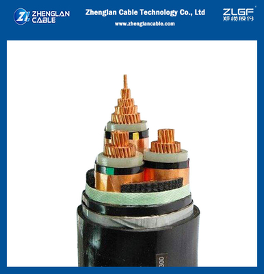 নিরস্ত্র CWS মিডিয়াম ভোল্টেজ পাওয়ার ক্যাবল 33kv XLPE ইনসুলেটেড
